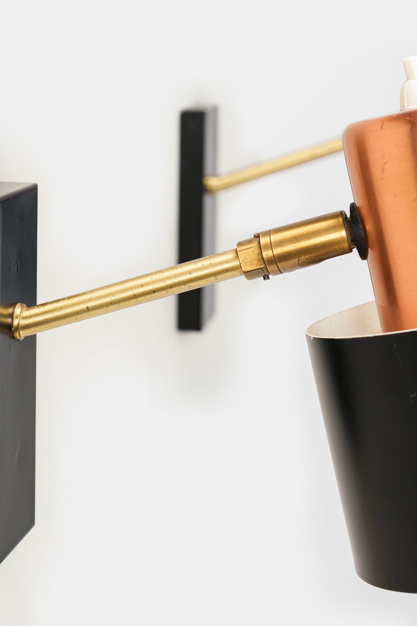 Paar Jo Hammerborg, Alfa Wandlampen, Fog & Mørup, Dänemark, 60er