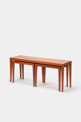 Severin Hansen, Haslev Møbelsnedkeri, Satztische, Dänemark, 60er