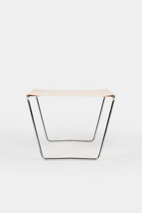 Verner Panton, Fritz Hansen, Bachelor Stuhl mit Ottoman, Dänemark, 50er