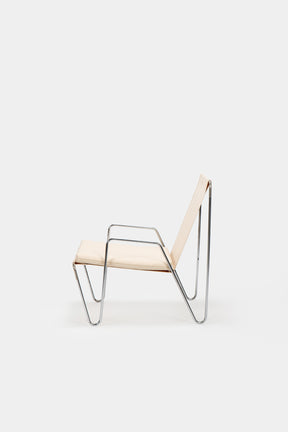 Verner Panton, Fritz Hansen, Bachelor Stuhl mit Ottoman, Dänemark, 50er
