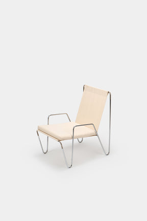 Verner Panton, Fritz Hansen, Bachelor Stuhl mit Ottoman, Dänemark, 50er