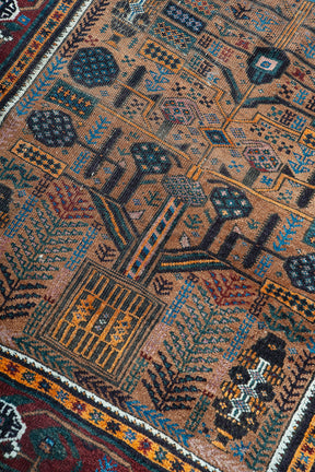 Baluch, Persischer geknüpfter Teppich, Persien, 20er