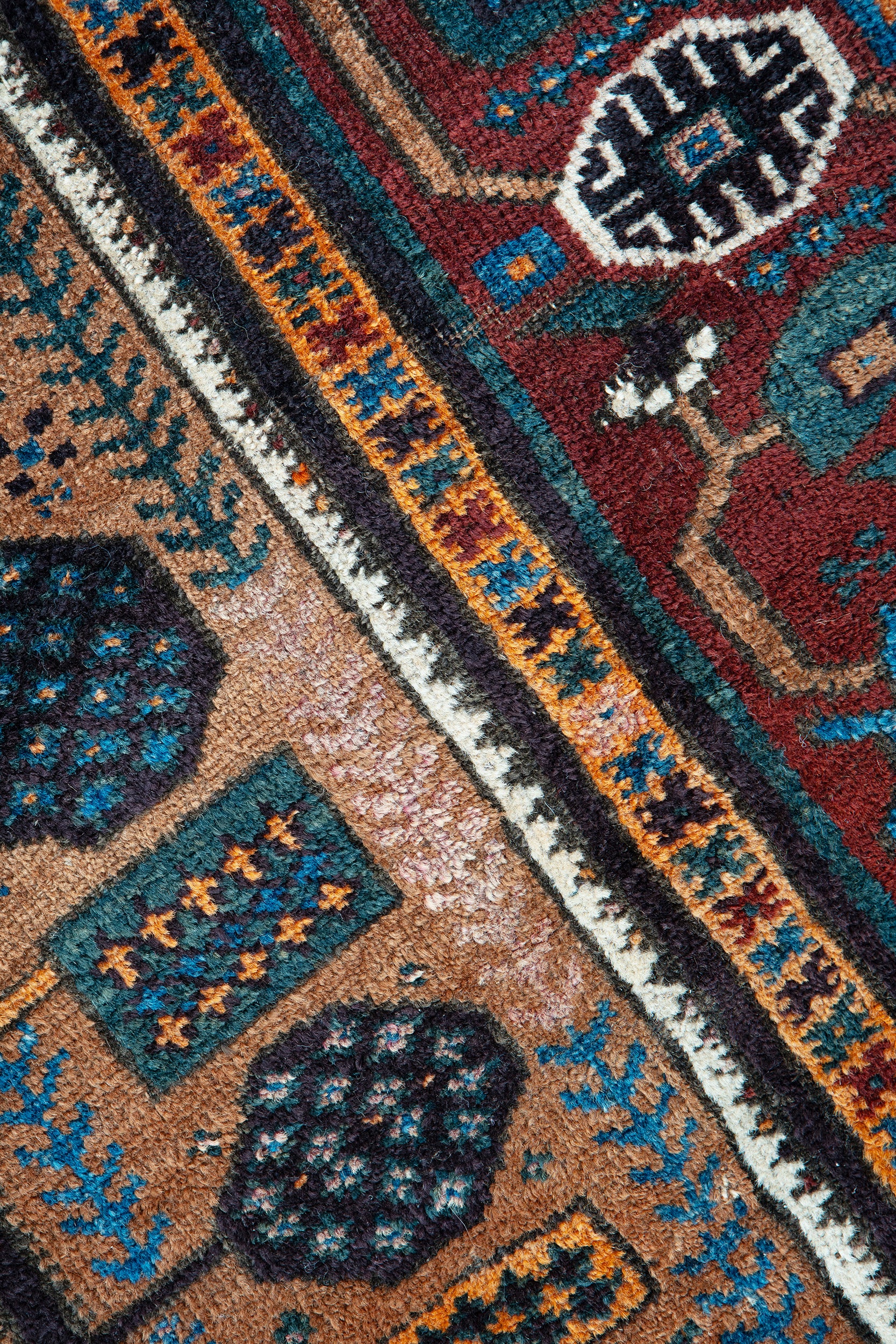Baluch, Persischer geknüpfter Teppich, Persien, 20er