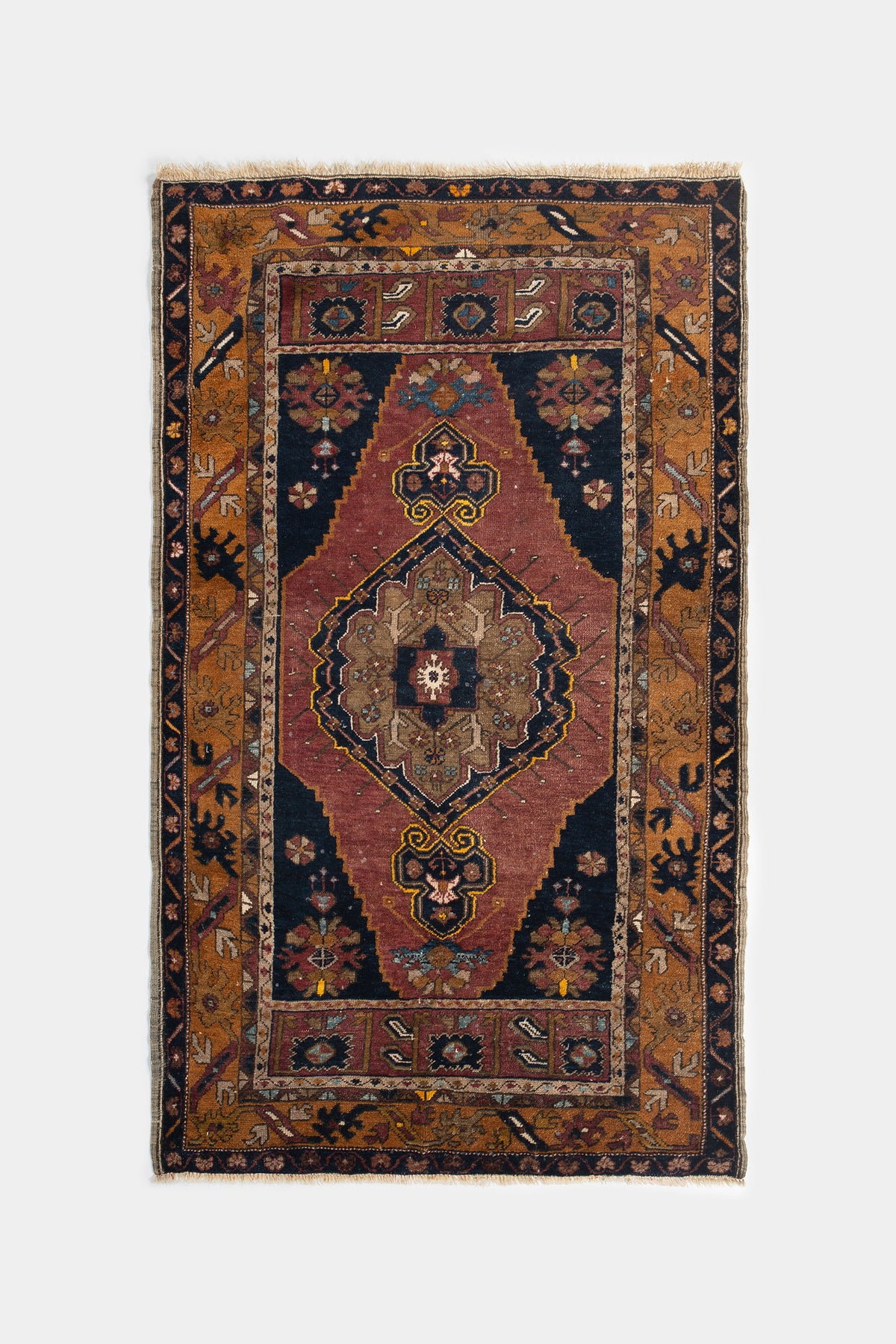 Hand-knotted carpet, Kayseri, Türkiye, 20s