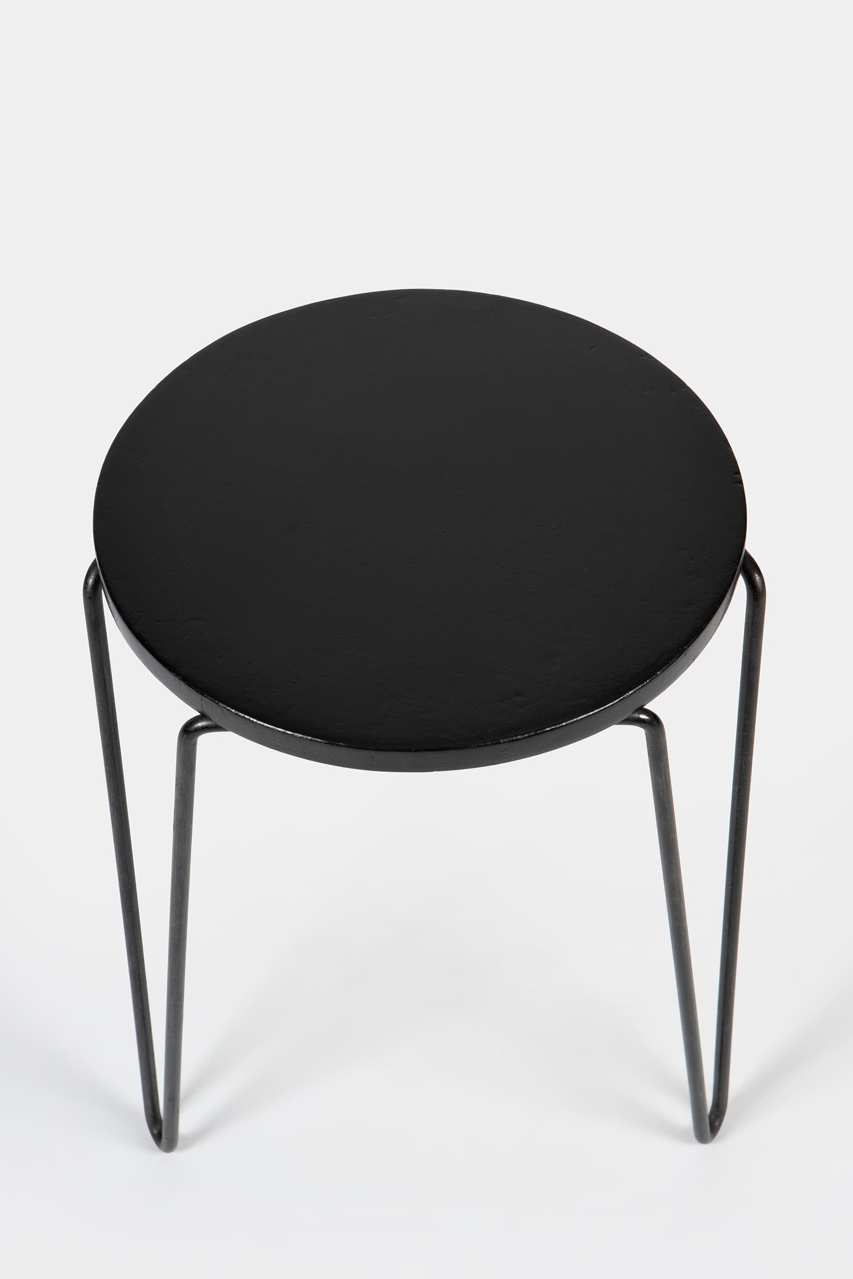 2 Florence Knoll stapelbare Hocker, Knoll International, USA, 50er