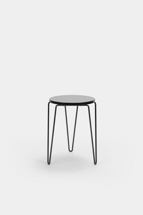 2 Florence Knoll stapelbare Hocker, Knoll International, USA, 50er