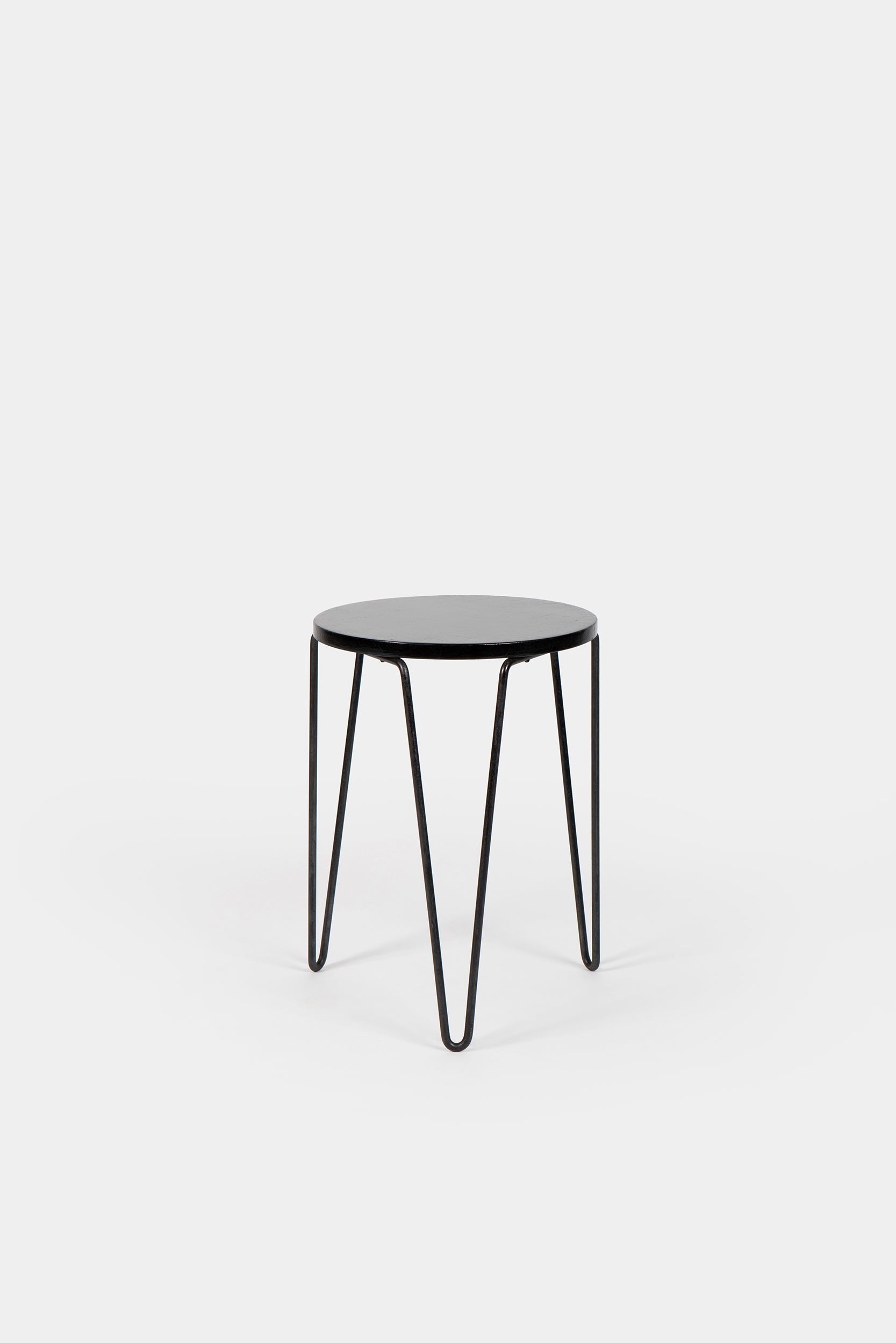 2 Florence Knoll stapelbare Hocker, Knoll International, USA, 50er