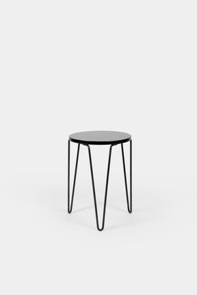 2 Florence Knoll stapelbare Hocker, Knoll International, USA, 50er