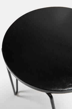 2 Florence Knoll stapelbare Hocker, Knoll International, USA, 50er