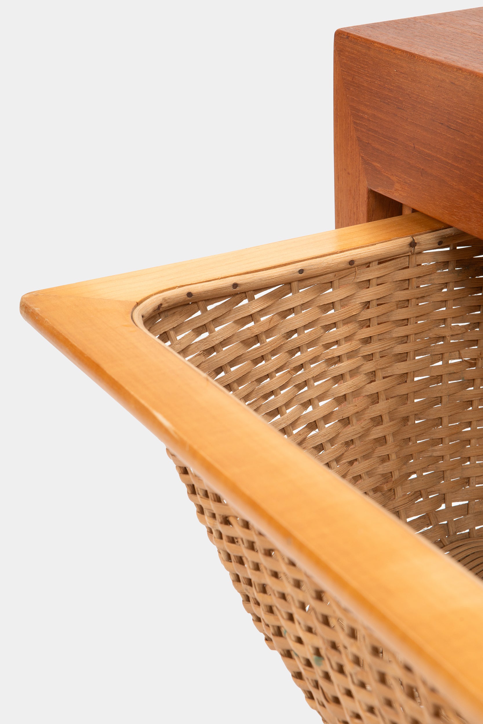 Severine Hansen, Haslev Møbelsnedkeri, sewing table, Denmark, 60s