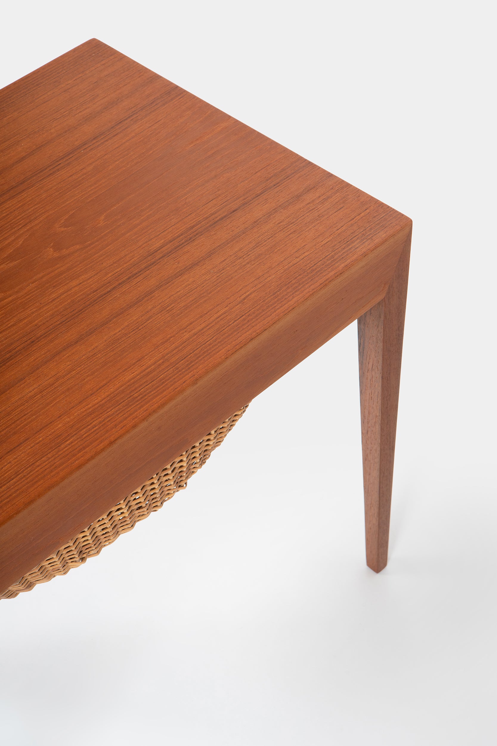 Severine Hansen, Haslev Møbelsnedkeri, sewing table, Denmark, 60s