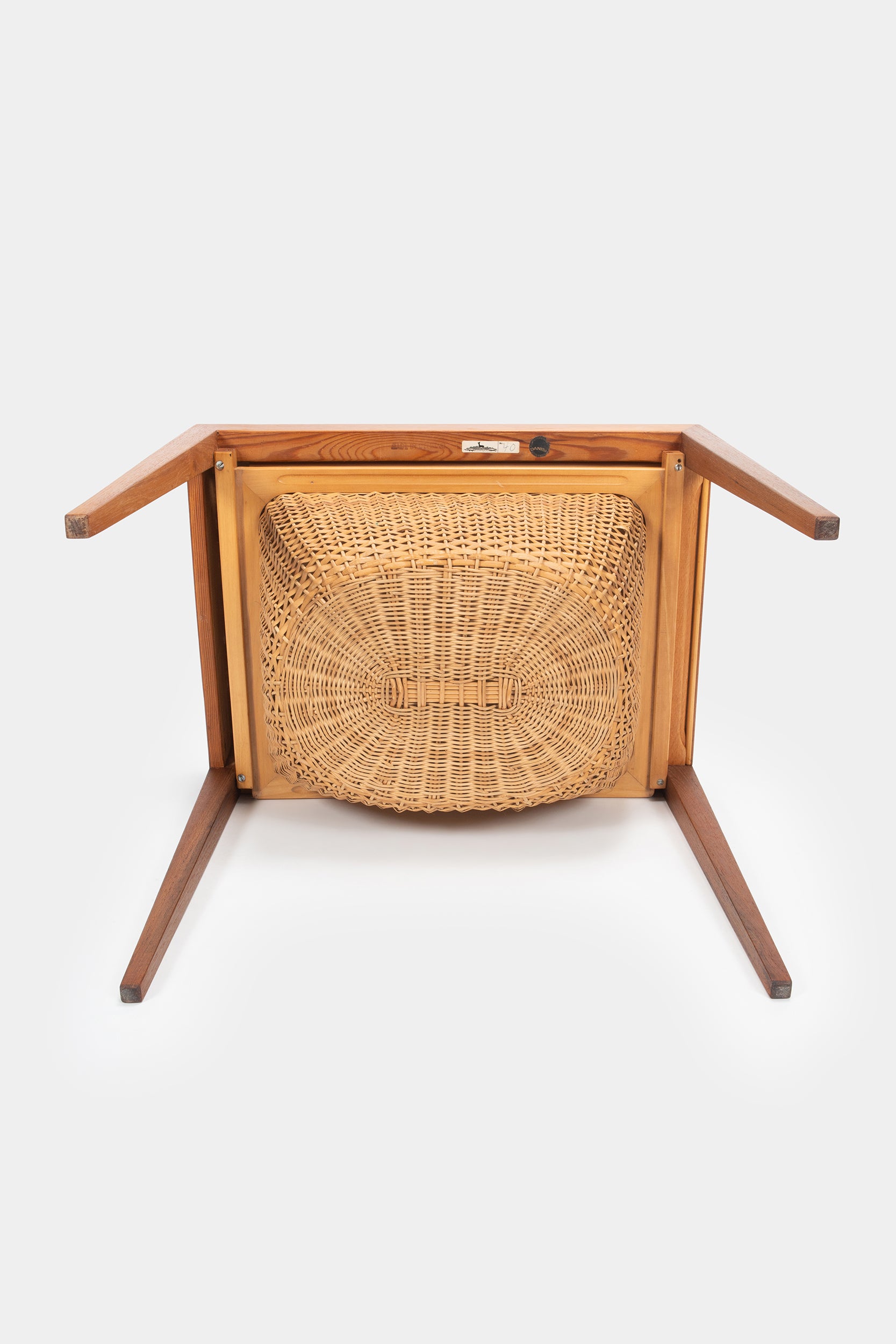 Severine Hansen, Haslev Møbelsnedkeri, sewing table, Denmark, 60s