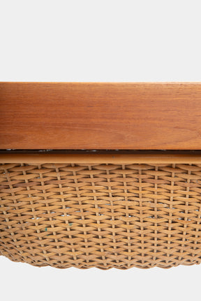 Severine Hansen, Haslev Møbelsnedkeri, sewing table, Denmark, 60s