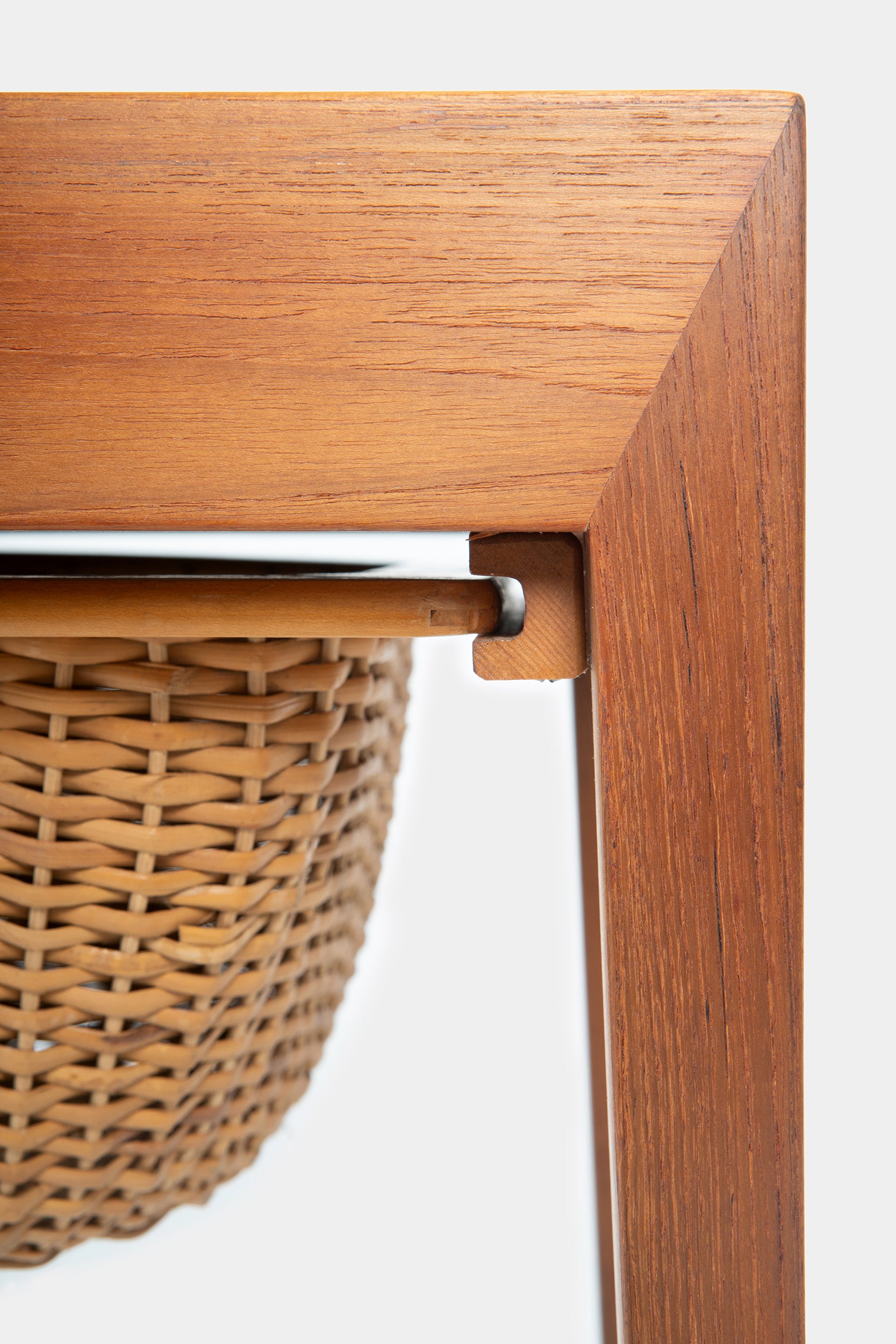 Severine Hansen, Haslev Møbelsnedkeri, sewing table, Denmark, 60s