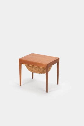 Severine Hansen, Haslev Møbelsnedkeri, sewing table, Denmark, 60s