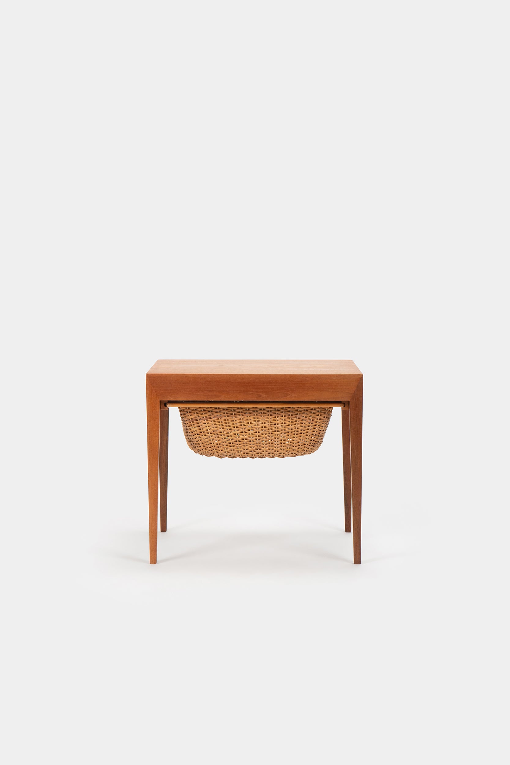Severine Hansen, Haslev Møbelsnedkeri, sewing table, Denmark, 60s