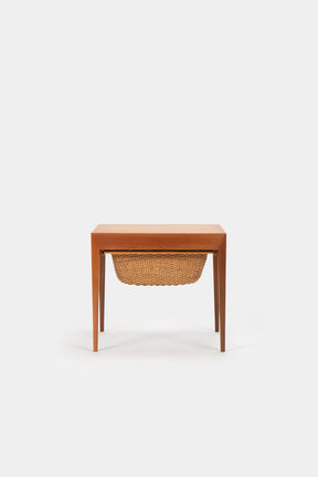 Severine Hansen, Haslev Møbelsnedkeri, sewing table, Denmark, 60s