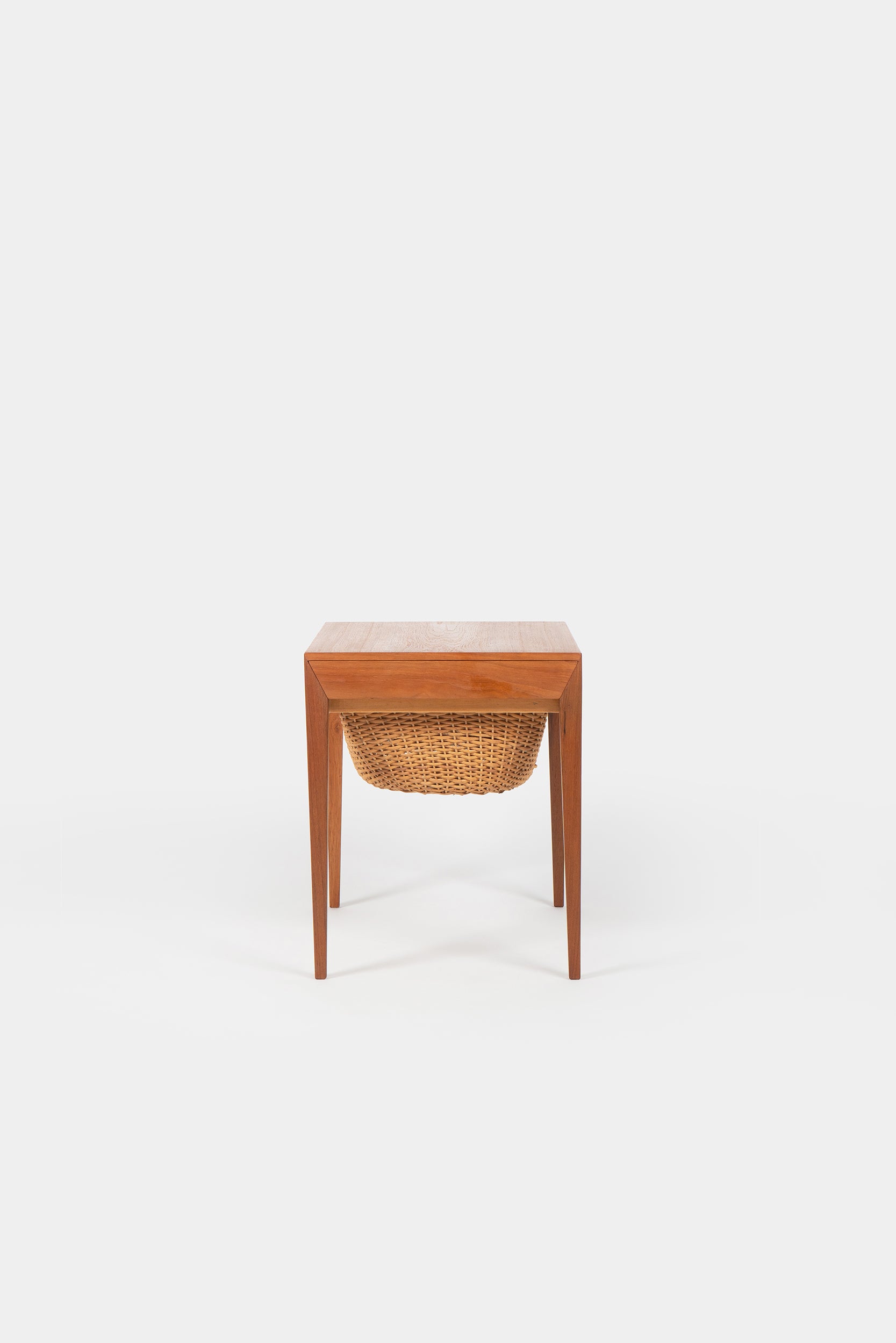 Severine Hansen, Haslev Møbelsnedkeri, sewing table, Denmark, 60s