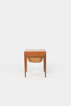 Severine Hansen, Haslev Møbelsnedkeri, sewing table, Denmark, 60s