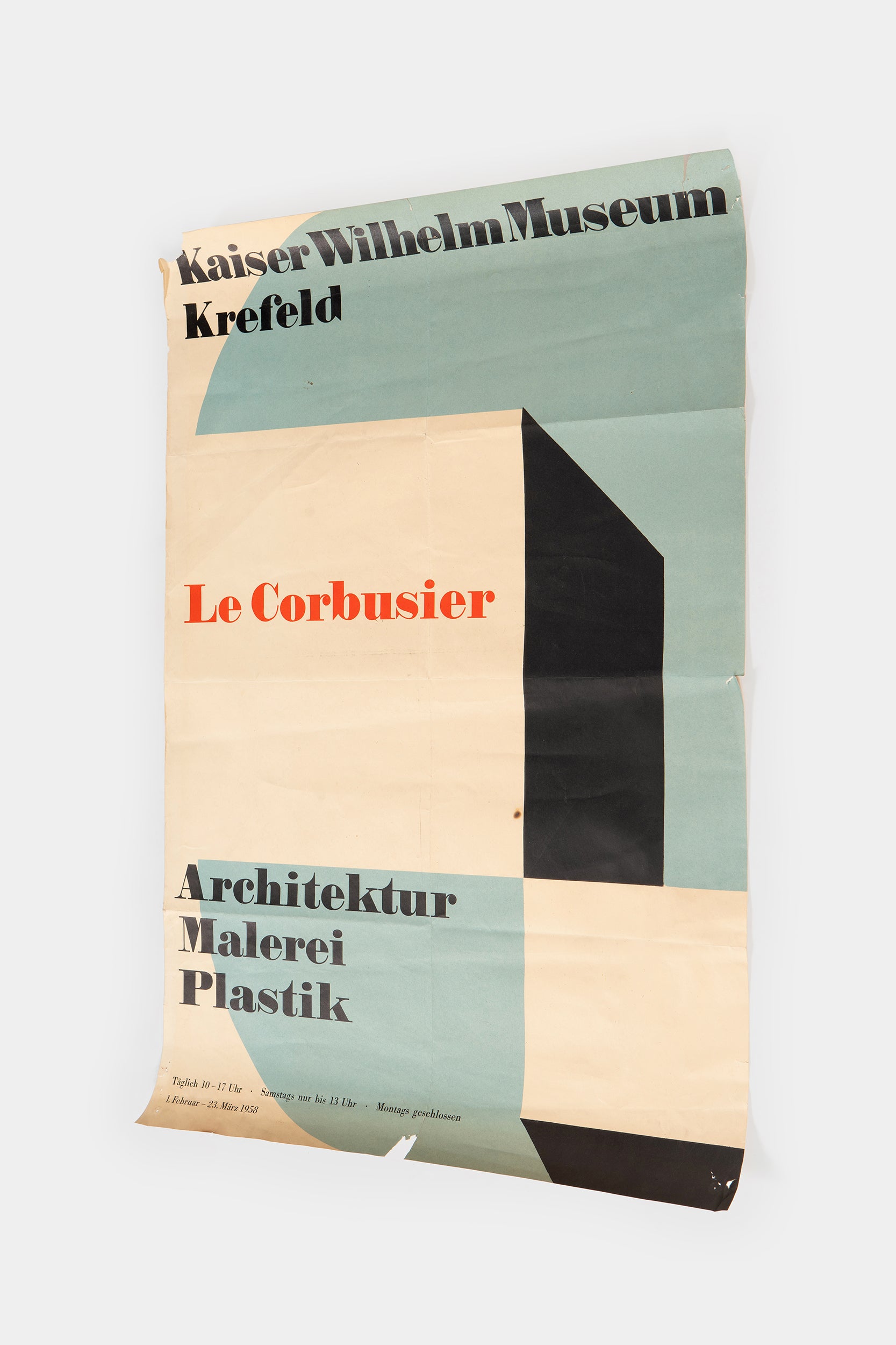 Le Corbusier, Plakat, Deutschland, 50er