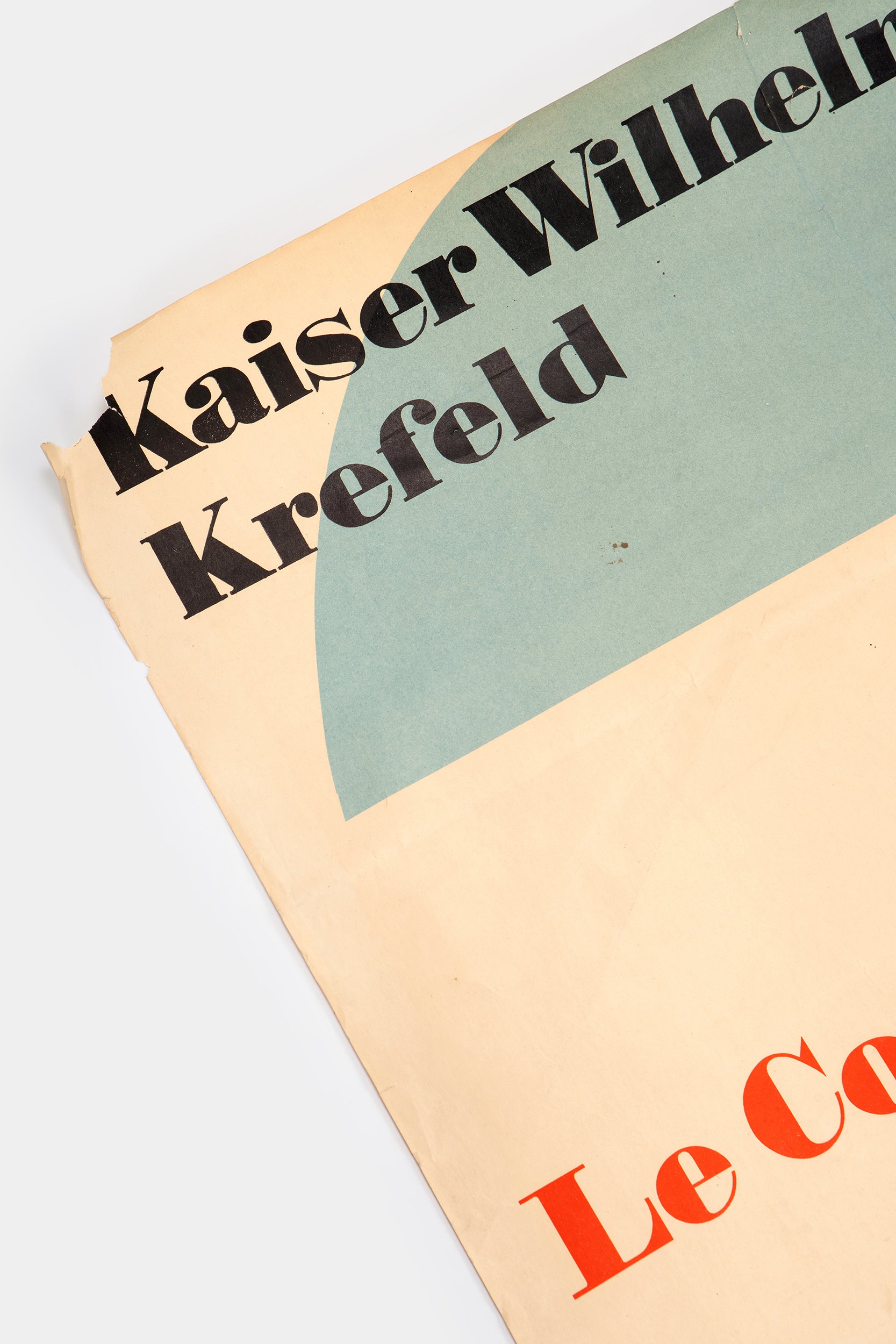 Le Corbusier, Plakat, Deutschland, 50er