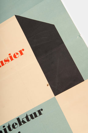 Le Corbusier, Plakat, Deutschland, 50er