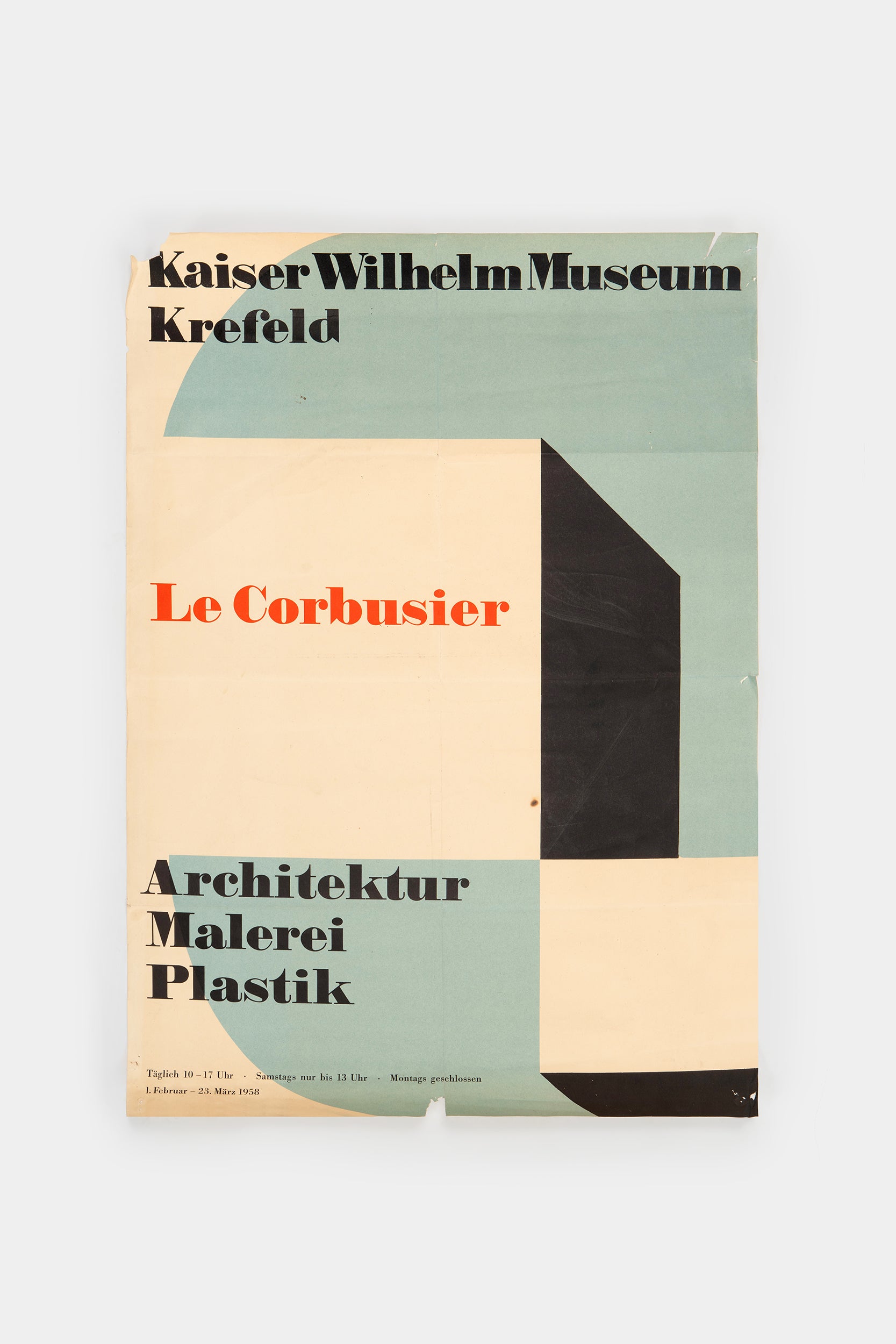 Le Corbusier, Plakat, Deutschland, 50er