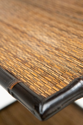 Faltbare Bambusleiter, Etagere-Stil, 80er