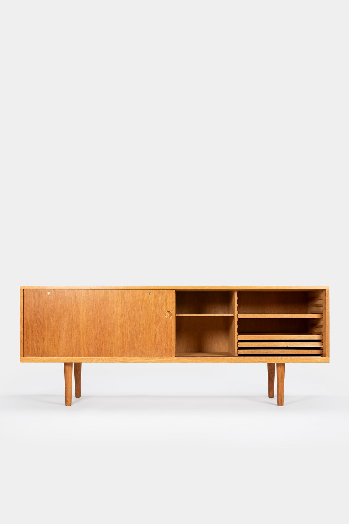 Hans J. Wegner, Ry Møbler, sideboard model Ry-26, Denmark, 60s