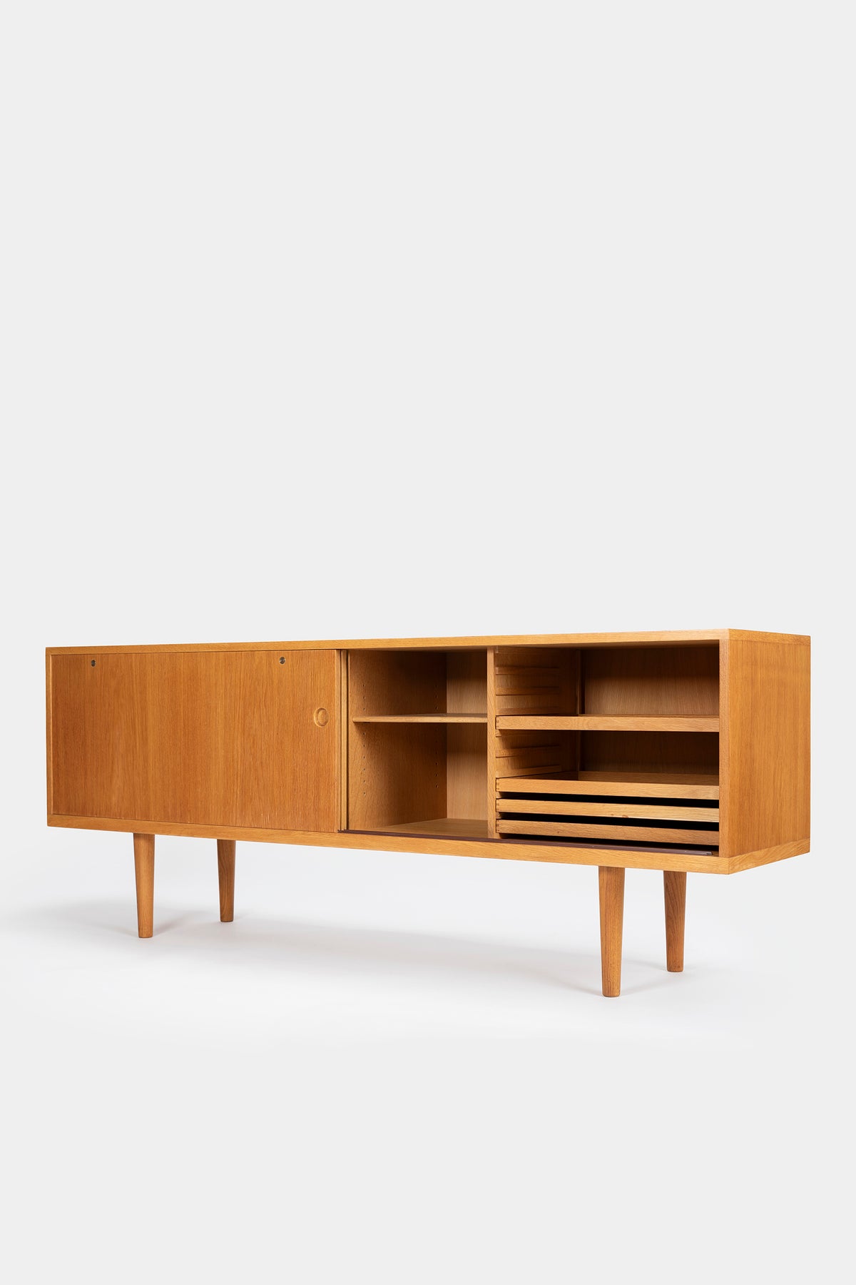 Hans J. Wegner, Ry Møbler, sideboard model Ry-26, Denmark, 60s