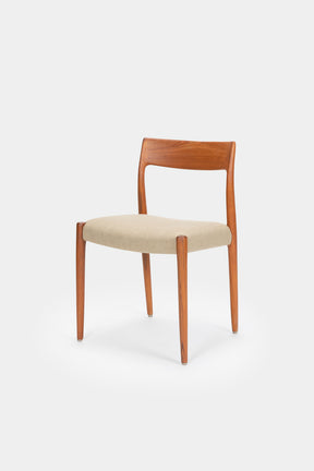 Niels Otto Moeller Stuhl Modell 77, Dänemark, 60er