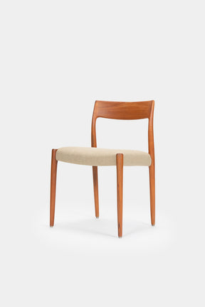 Niels Otto Moeller Stuhl Modell 77, Dänemark, 60er