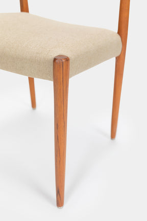 Niels Otto Moeller Stuhl Modell 77, Dänemark, 60er