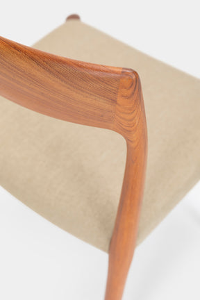 Niels Otto Moeller Stuhl Modell 77, Dänemark, 60er