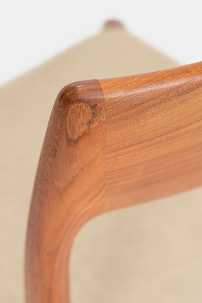 Niels Otto Moeller Stuhl Modell 77, Dänemark, 60er