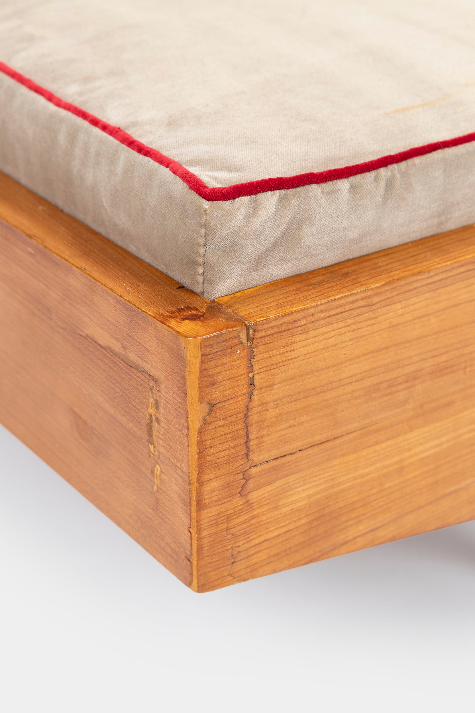 Daybed, Italian Woodwork, 60s