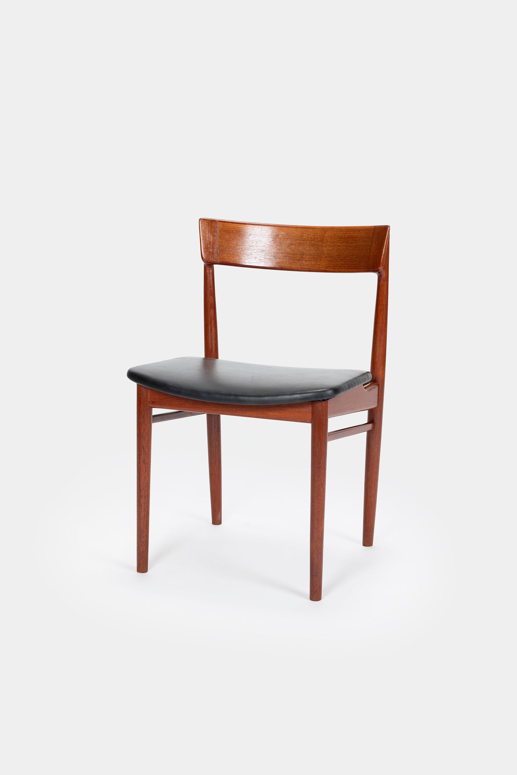 Henry Rosengren Hansen, 6 Stühle Model 39, Brande Möbelindustrie, 50er