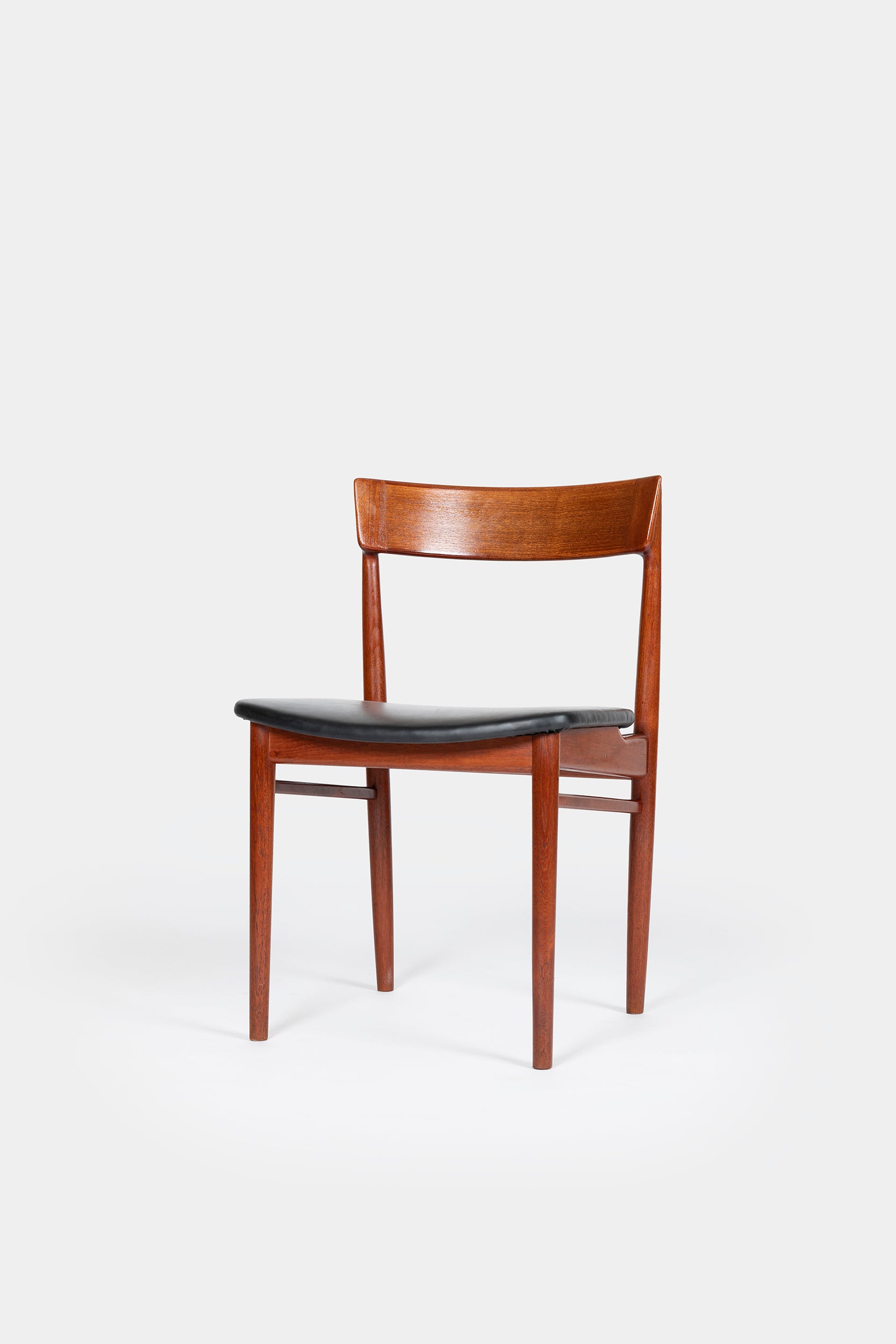 Henry Rosengren Hansen, 6 Chairs Model 39, Brande Furniture Industry, 50s