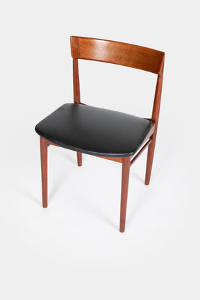 Henry Rosengren Hansen, 6 Stühle Model 39, Brande Möbelindustrie, 50er