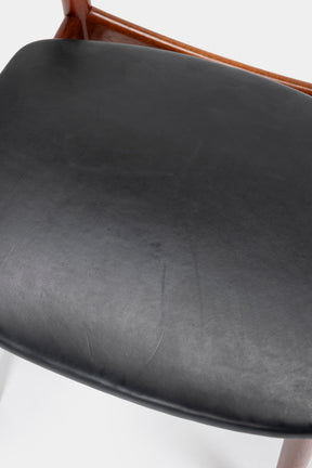 Henry Rosengren Hansen, 6 Chairs Model 39, Brande Furniture Industry, 50s