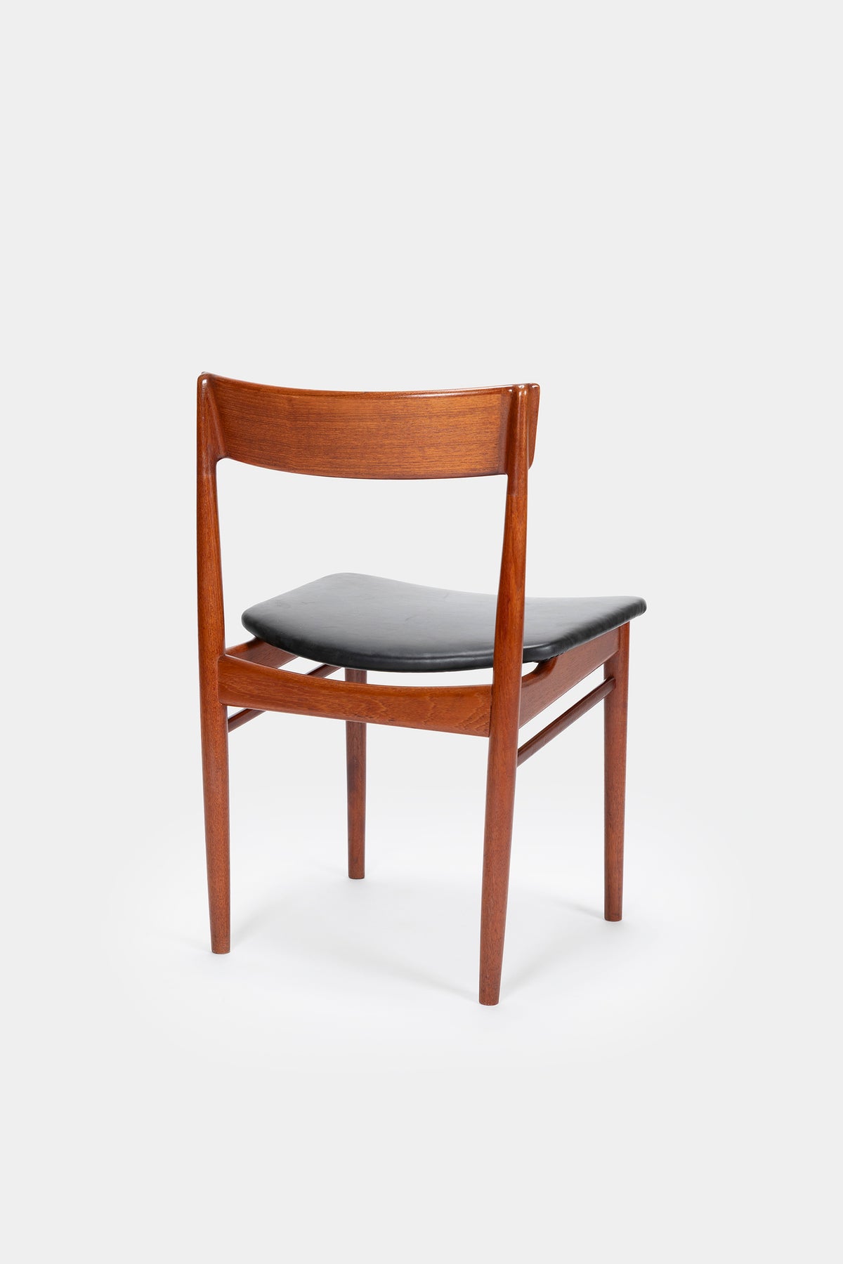 Henry Rosengren Hansen, 6 Chairs Model 39, Brande Furniture Industry, 50s