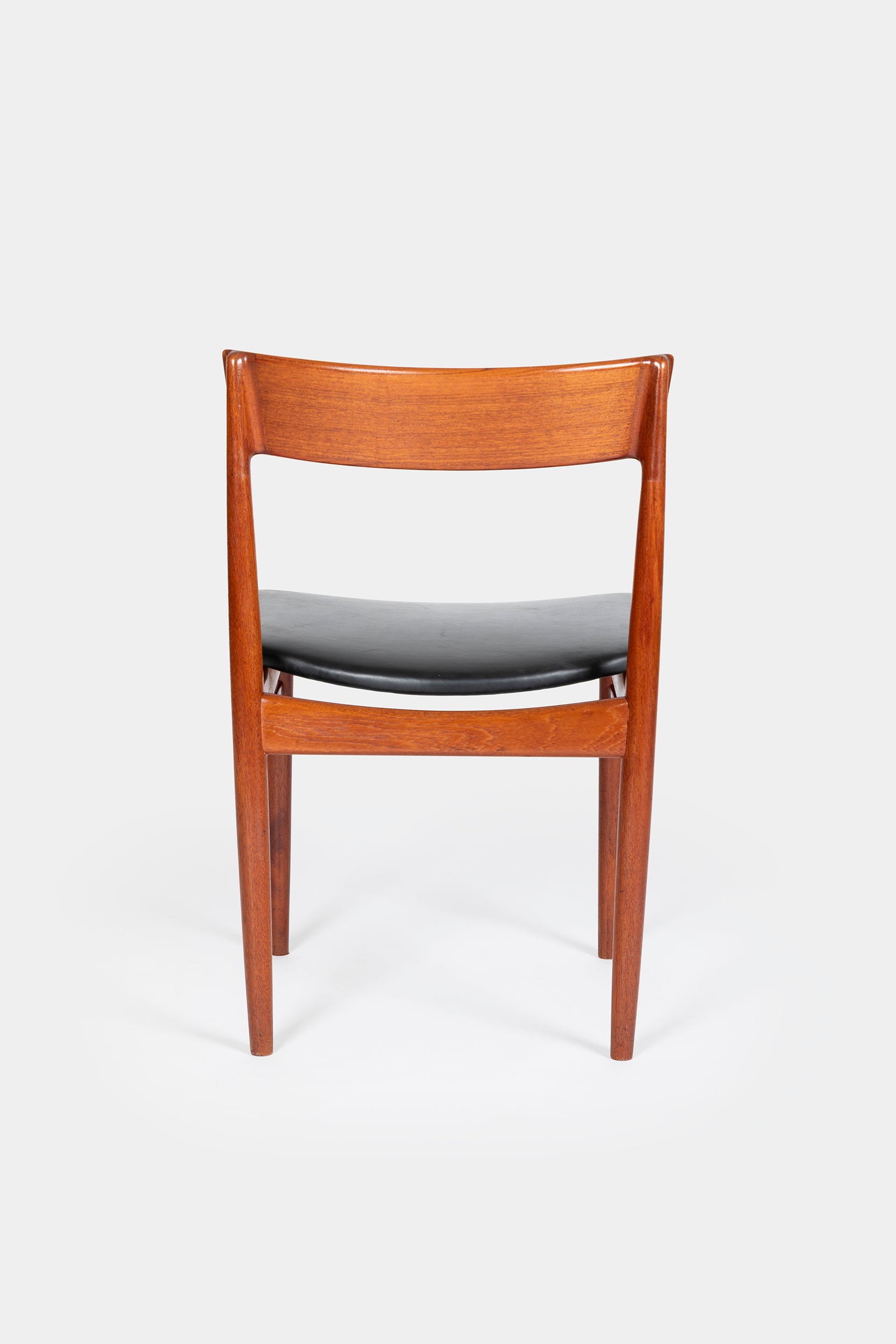 Henry Rosengren Hansen, 6 Stühle Model 39, Brande Möbelindustrie, 50er