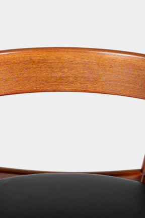 Henry Rosengren Hansen, 6 Stühle Model 39, Brande Möbelindustrie, 50er