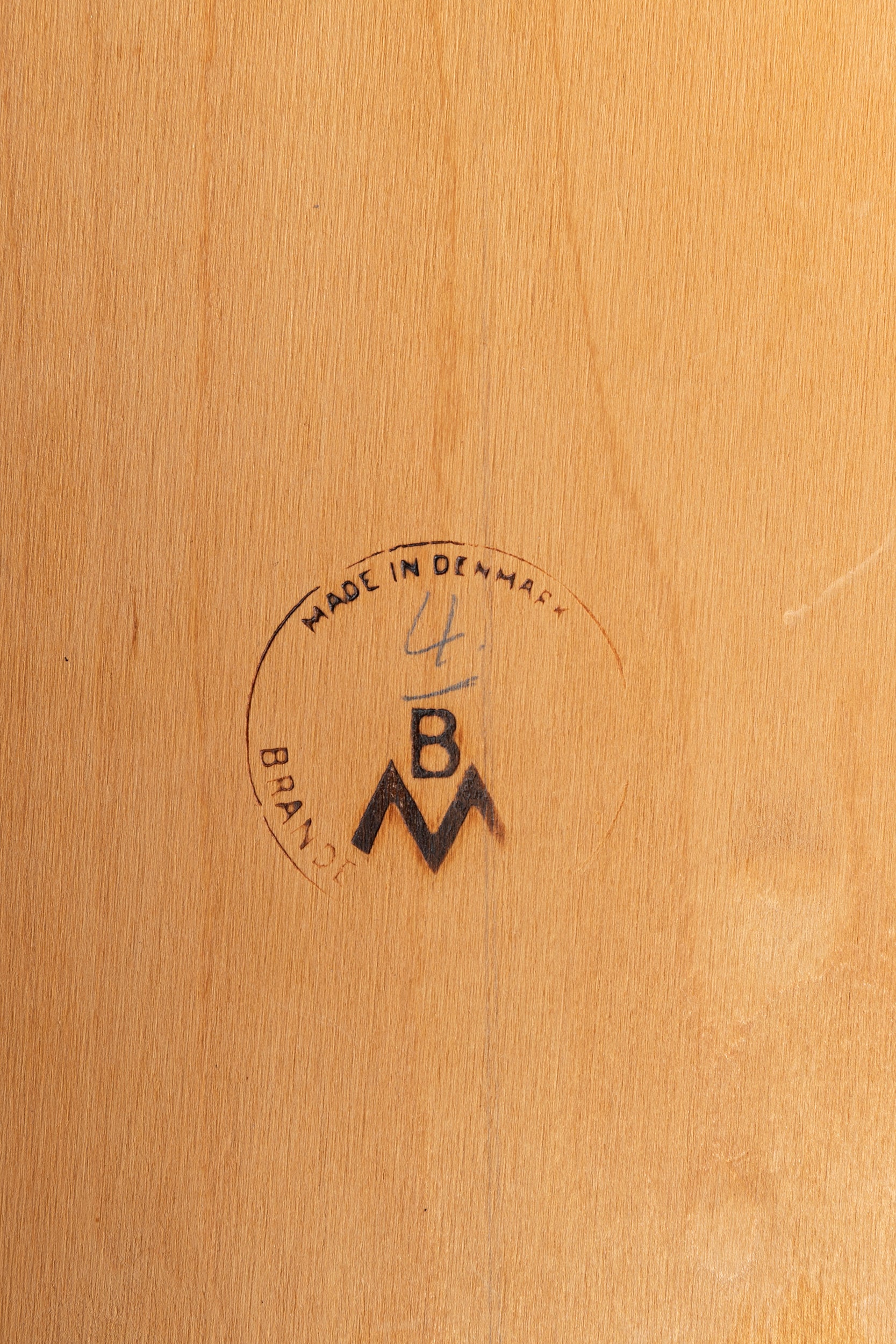 Henry Rosengren Hansen, 6 Stühle Model 39, Brande Möbelindustrie, 50er
