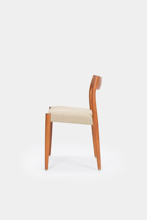 Niels Otto Moeller Stuhl Modell 77, Dänemark, 60er