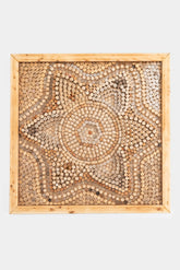 Wittenwiller Verena, Korken Mandala Wandkunst, 70er