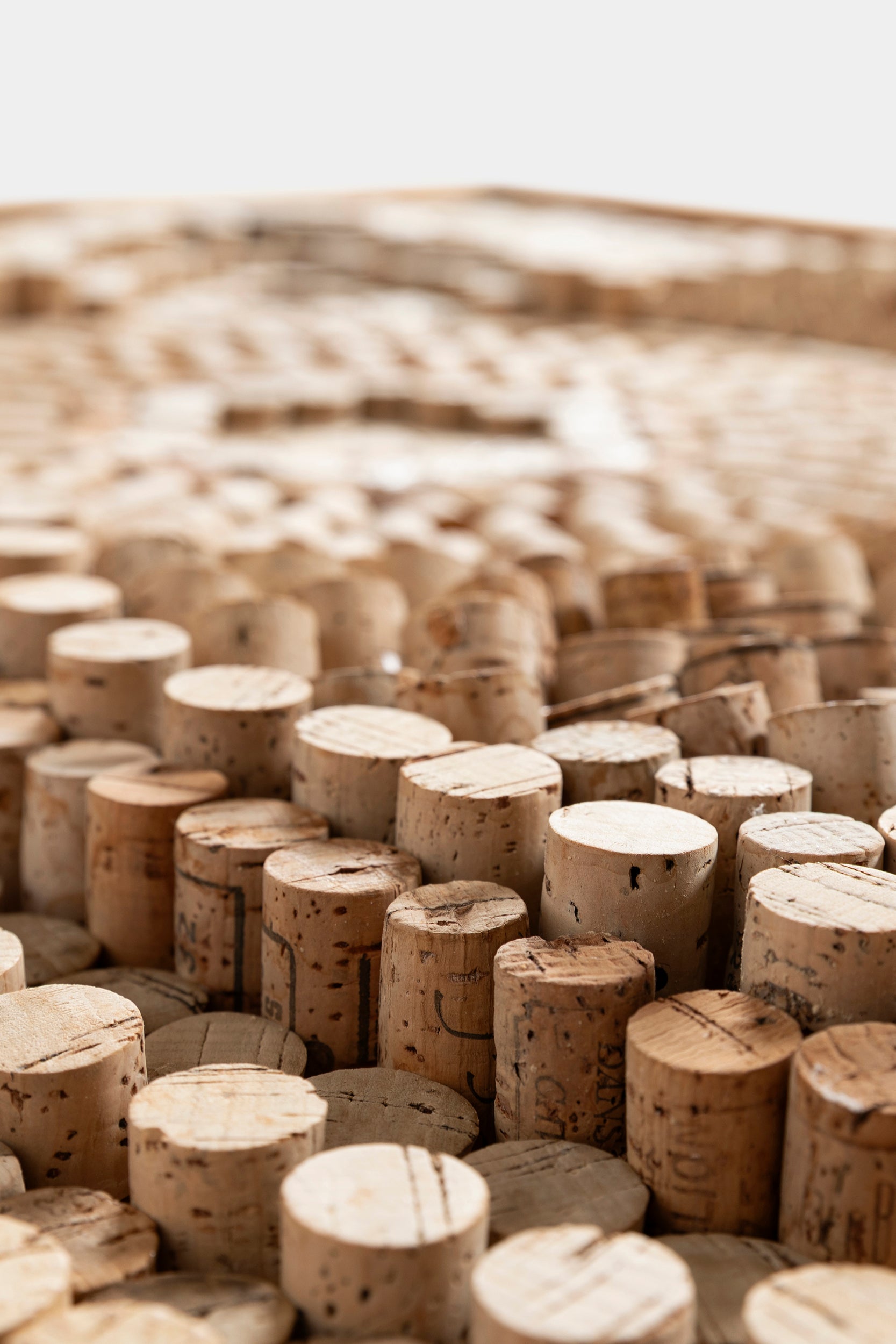 Wittenwiller Verena, Korken Mandala Wandkunst, 70er