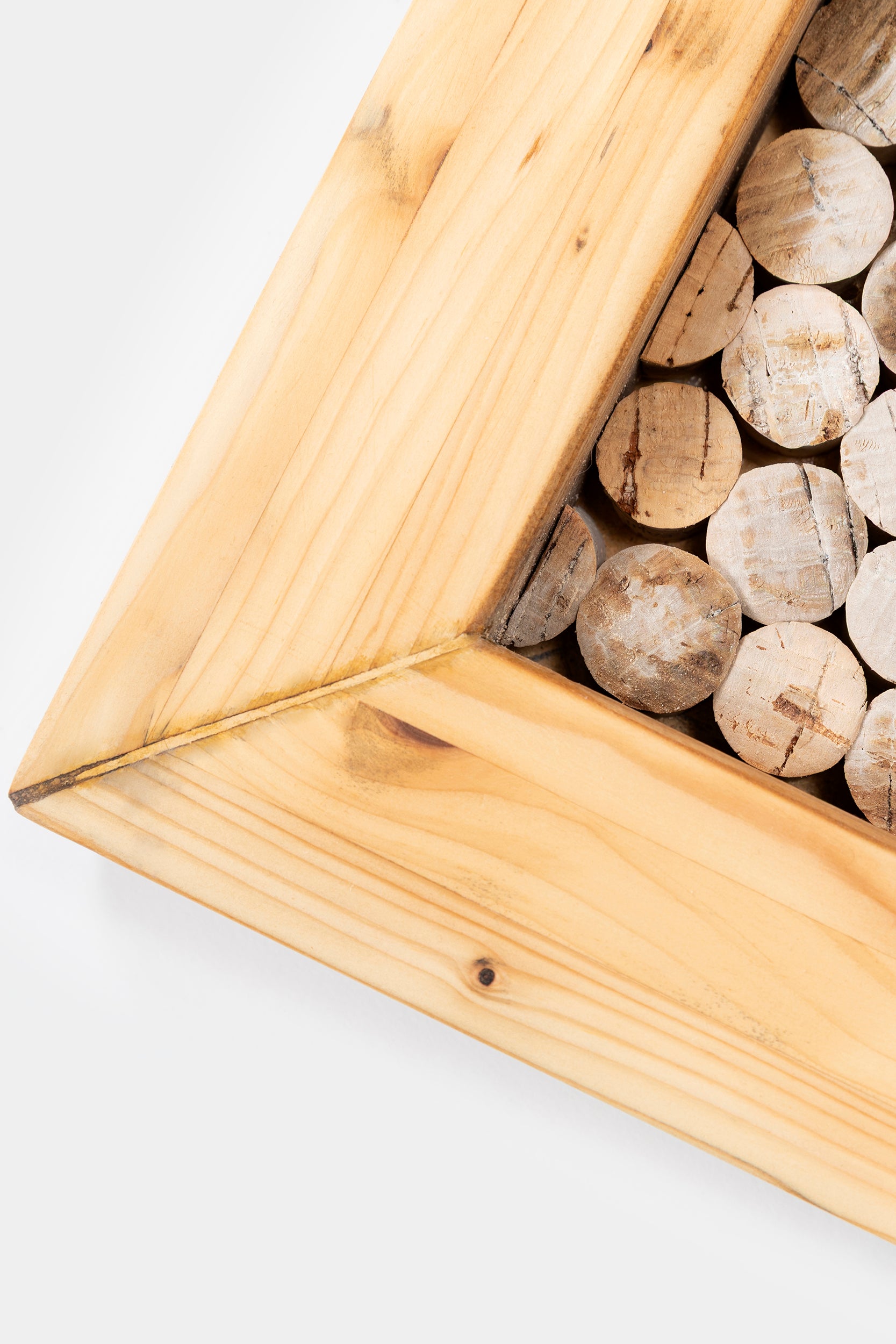 Wittenwiller Verena, Korken Mandala Wandkunst, 70er