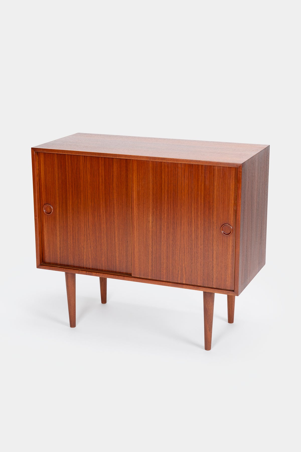 Kai Kristiansen, Feldballes, Sliding Door Wardrobe, Teak, Denmark, 60s