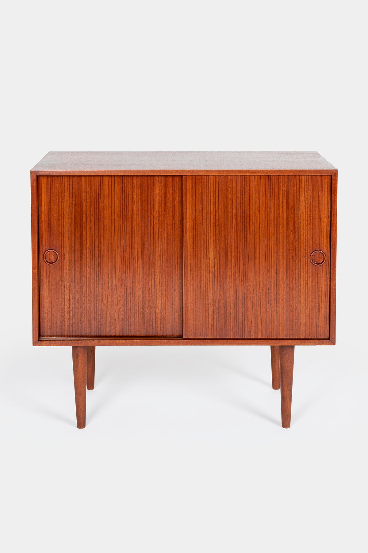 Kai Kristiansen, Feldballes, Sliding Door Wardrobe, Teak, Denmark, 60s